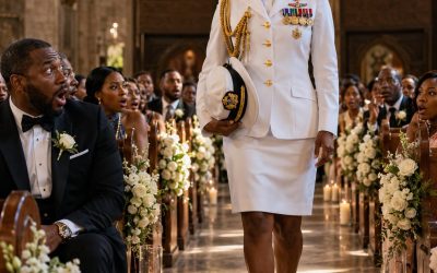 They destroyed her four wedding dresses hours before the wedding out of pure envy, but she arrived at the altar wearing something that made her own bl00d tremble with shame.