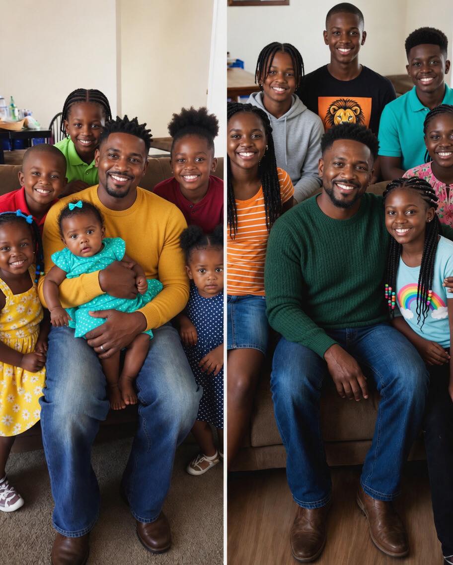 My Wife Left Me with Our 6 Children – 12 Years Later, She Returned for Our Son’s Birthday with a New Car, but He Handed Her a Box That Made Her Turn Pale