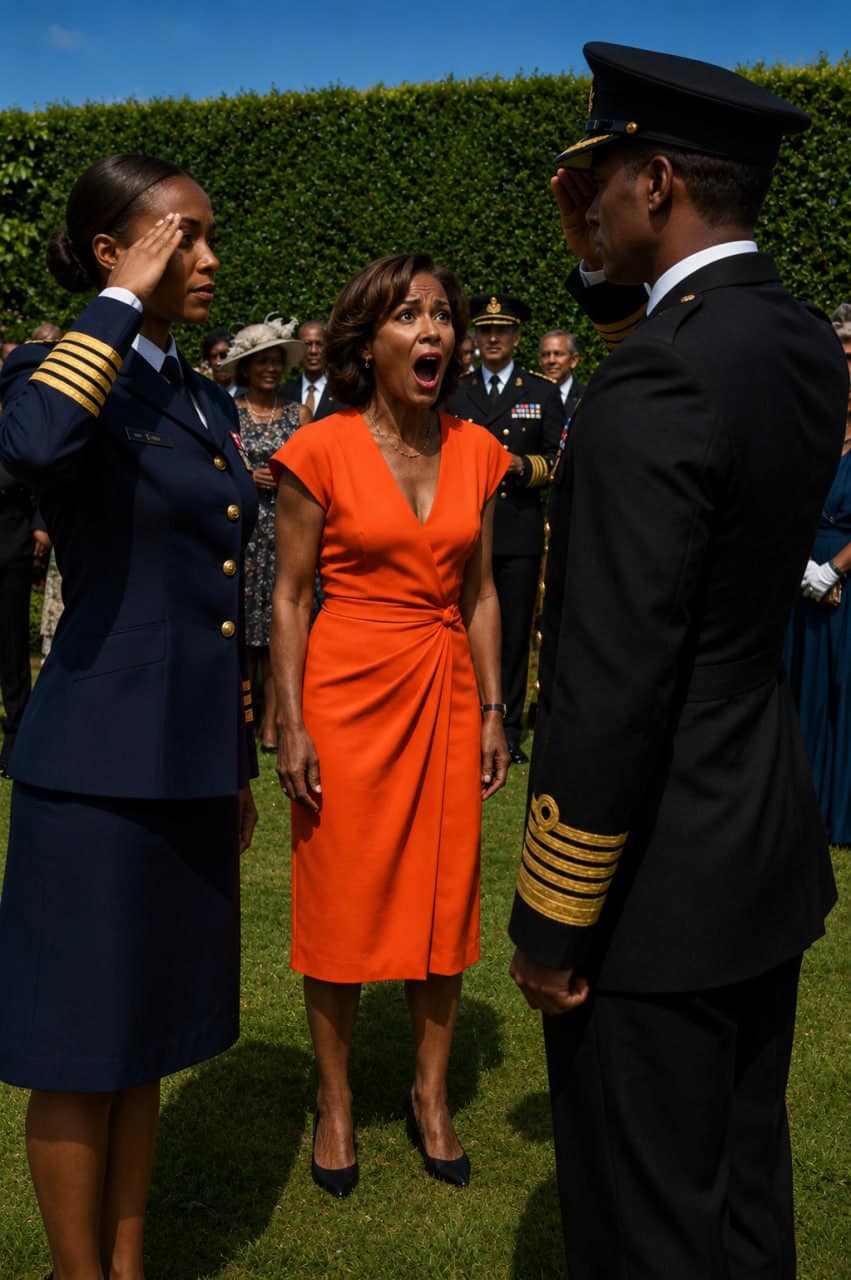 At His Promotion Ceremony, My Mother-in-Law Called Me a Deadbeat—Then His New Commander Saluted Me Before My Husband – News