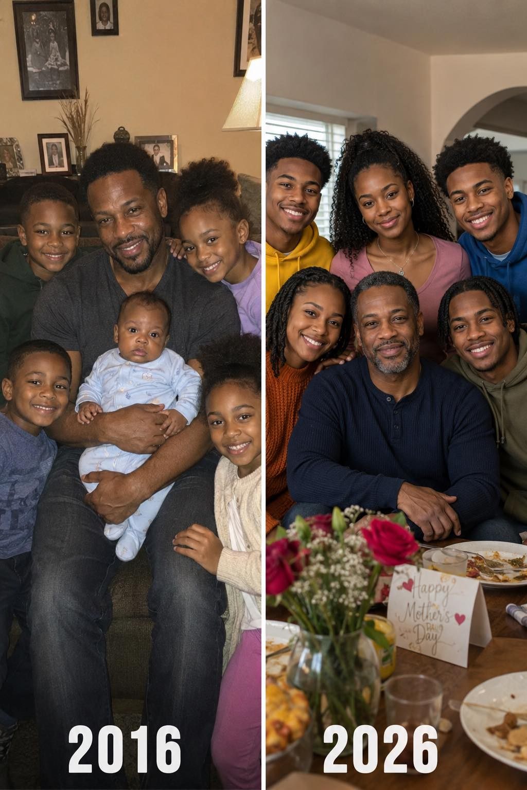 My Wife Left Me with Five Kids and a Broken Heart Ten Years Ago, but She Showed Up This Mother’s Day – What My Eldest Daughter Did Left Everyone Stunned