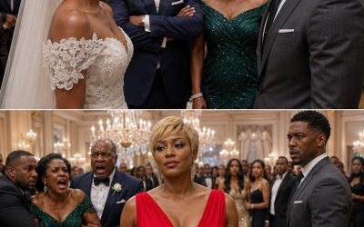 I was standing in my wedding dress, just minutes before walking down the aisle, when the man I loved looked me in the eyes and said, “