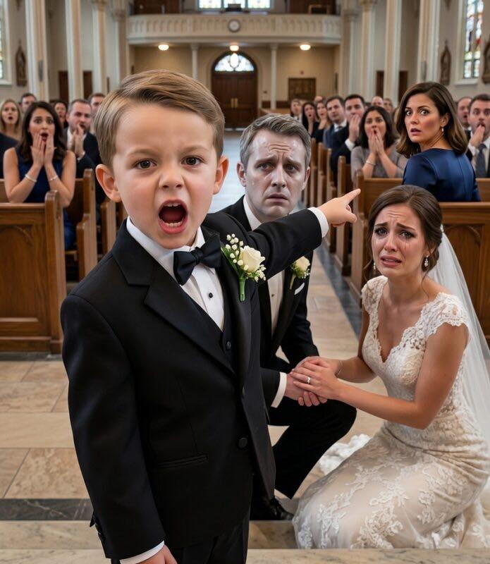 On Our Wedding Day, My Fiancé’s 5-Year-Old Son Ran to the Altar and Shouted, “Dad, You Already Have a Wife!” – Happy Souls – For a positive heart