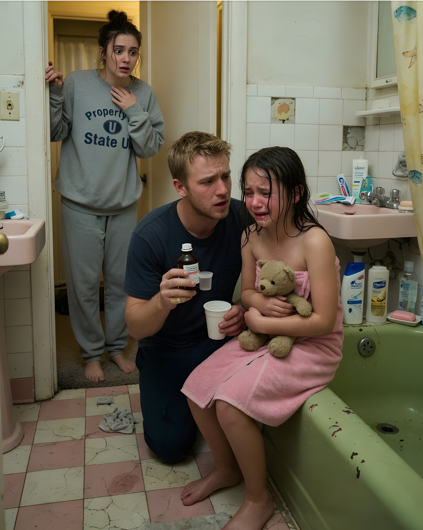 My five-year-old daughter always bathed with my husband. They would stay in there for more than an hour every night. When I finally asked her what they were doing, she burst into tears and said, “Daddy says I can’t talk about games in the bath.” #4 #85