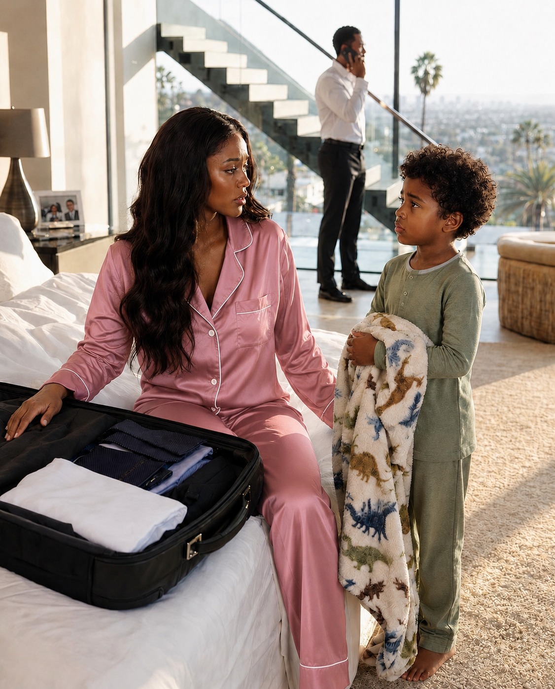 My Little Son Walked Into My Bedroom And Whispered, “Mom, Dad Has A Girlfriend… And When You Leave For Your Business Trip, He’s