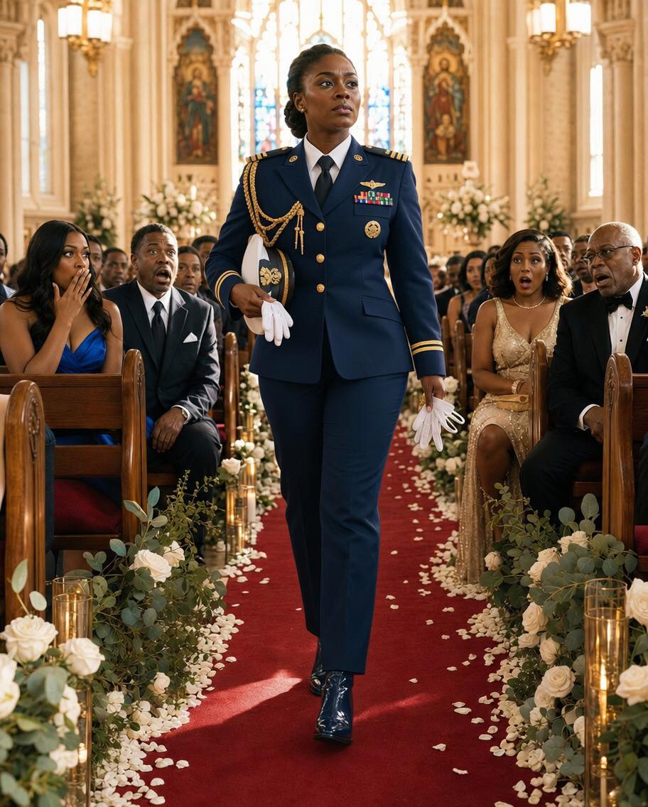 They destroyed her four wedding dresses hours before the wedding out of pure envy, but she arrived at the altar wearing something that made her own bl00d tremble with shame. new