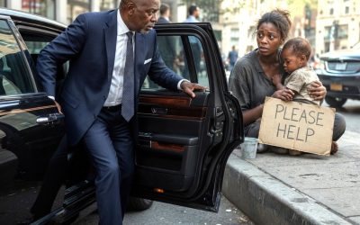 I saw my daughter begging in the street while carrying her baby…