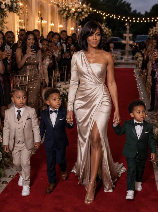 I took my 5-year-old triplets to my millionaire ex-husband’s wedding and his family’s reaction was chilling.