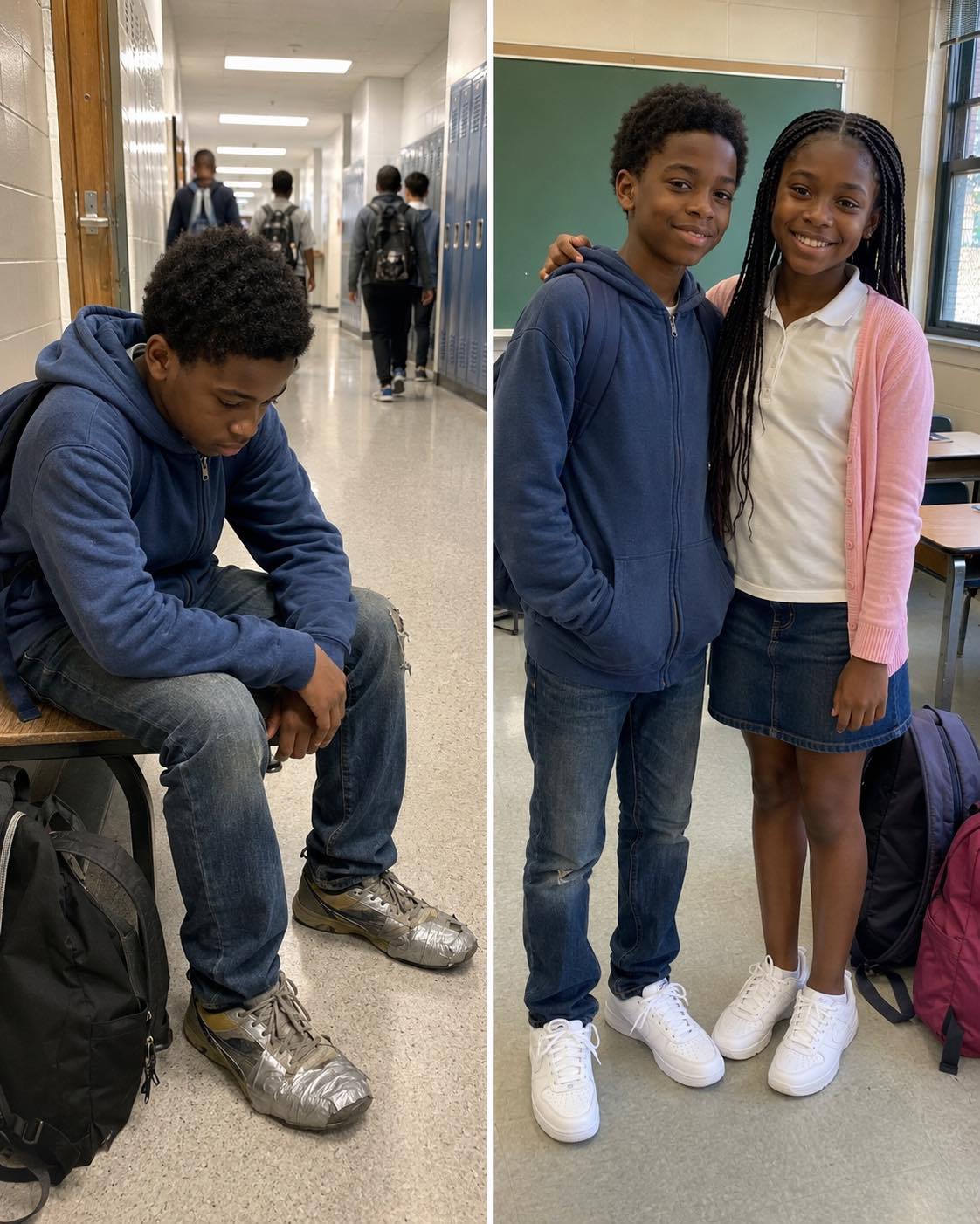My 12-Year-Old Daughter Spent All the Money She Had Saved to Buy New Sneakers for a Boy in Her Class – The Next Day, the School Principal Urgently Called Me to School