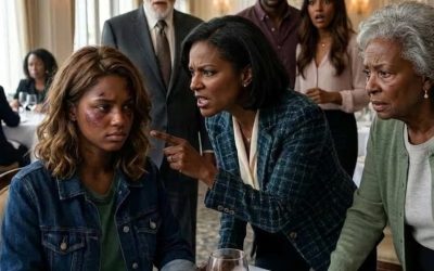 “Clean up that wine and get out, you pathetic orphan,” Diane hissed after st:r:iking me in front of everyone.
