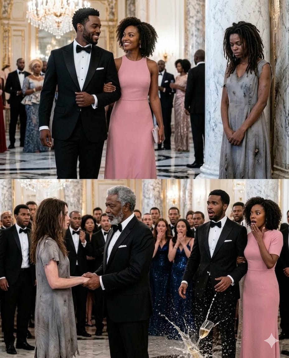 My husband hid me at the party for being embarrassed of my cheap dress… but his career cr:a:shed when the billionaire boss recognized my necklace and fell to his knees uncovering 30-year secret