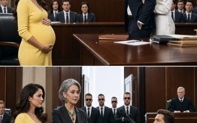 My husband pointed at my eight-month pregnant belly and told the judge, “She has no income and no family support. I demand full custody.” His mistress leaned on his shoulder, already playing the stepmother.