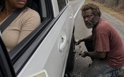 A Homeless Man Helped Me Change a Flat Tire on Route 9 Where My Son Disappeared 20 Years Ago – What He Left on My Passenger Seat Brought Me to My Knees