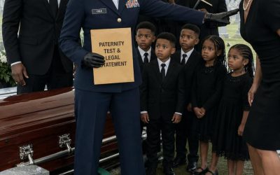 I walked into my ex-husband’s family funeral with five children beside me, and the whispers started before we even reached the grave. But the moment he looked at them and saw his own face reflected in all five, the woman who helped destroy my marriage turned pale enough that I knew the past was about to come crashing down in front of everyone…