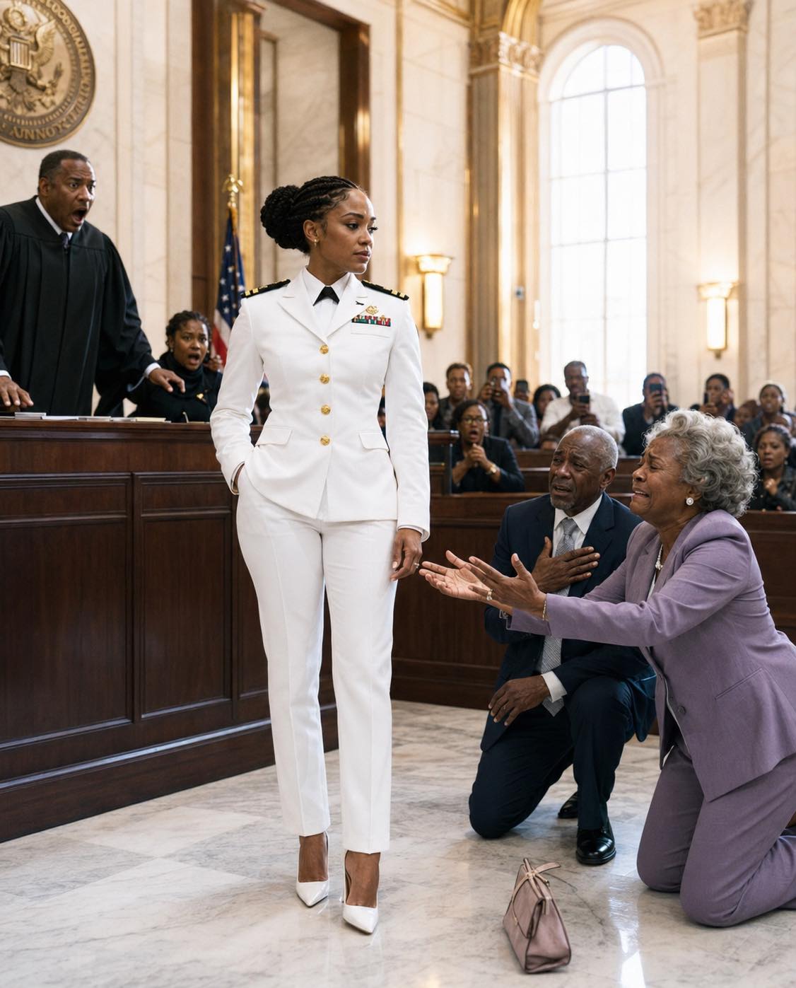 I never told my parents who I really was. After Grandma left me .7 million, they dragged me to court to take it back until the judge read my file and froze. “Hold on… you’re JAG?” The room went silent.